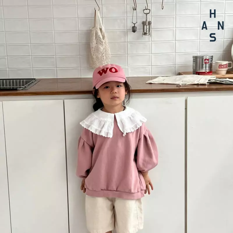 Han's - Korean Children Fashion - #designkidswear - Big Collar Sweatshirt - 12