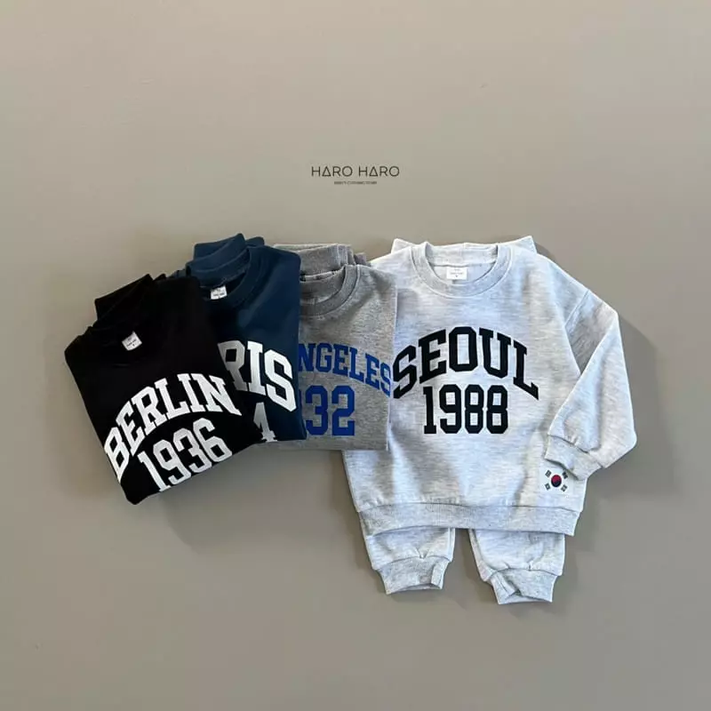 Haro Haro - Korean Children Fashion - #childofig - Olympia Top Bottom Set - 6
