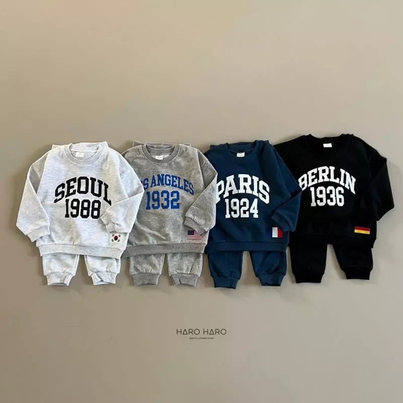 Haro Haro - Korean Children Fashion - #childofig - Olympia Top Bottom Set - 7