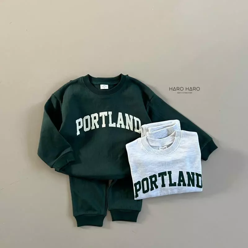Haro Haro - Korean Children Fashion - #childofig - Portland Top Bottom Set - 6