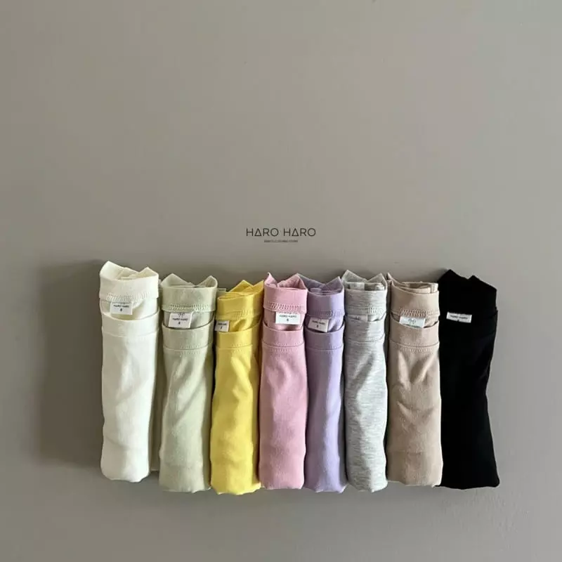 Haro Haro - Korean Children Fashion - #childofig - Spring Basic Tee - 9