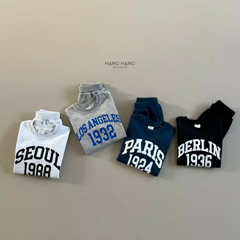 Haro Haro - Korean Children Fashion - #littlefashionista - Olympia Top Bottom Set - 2