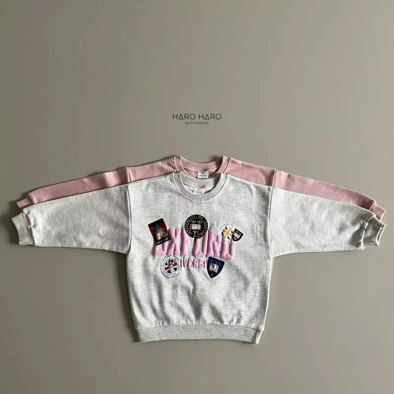 Haro Haro - Korean Children Fashion - #littlefashionista - Oxford Sweatshirt