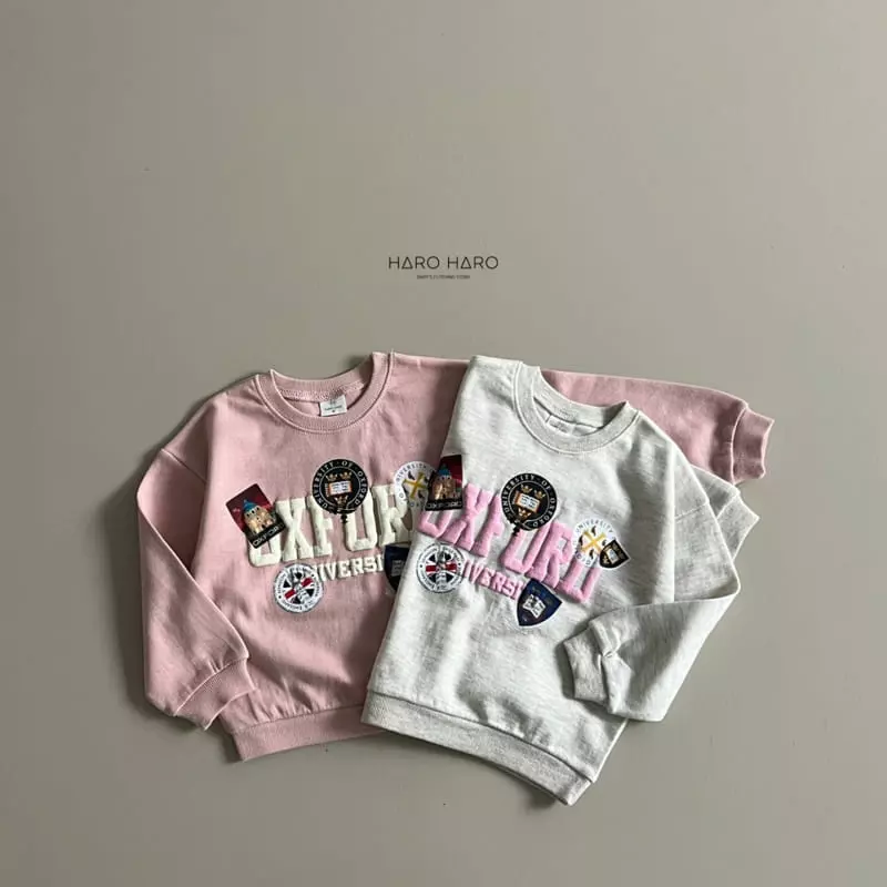 Haro Haro - Korean Children Fashion - #magicofchildhood - Oxford Sweatshirt - 2