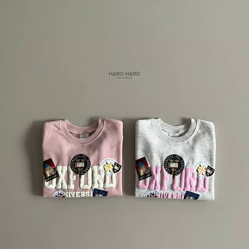 Haro Haro - Korean Children Fashion - #minifashionista - Oxford Sweatshirt - 3