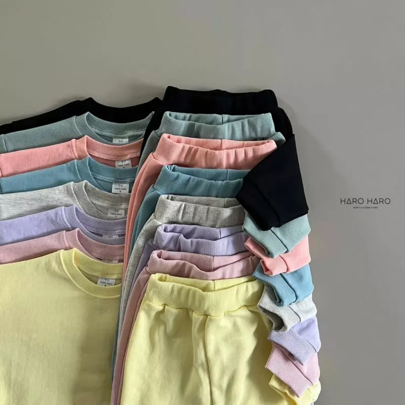 Haro Haro - Korean Children Fashion - #prettylittlegirls - Palet Top Bottom Set - 2