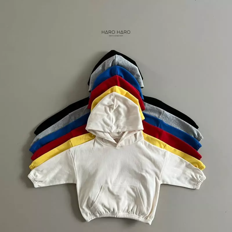 Haro Haro - Korean Children Fashion - #todddlerfashion - Crayon Hoody Tee