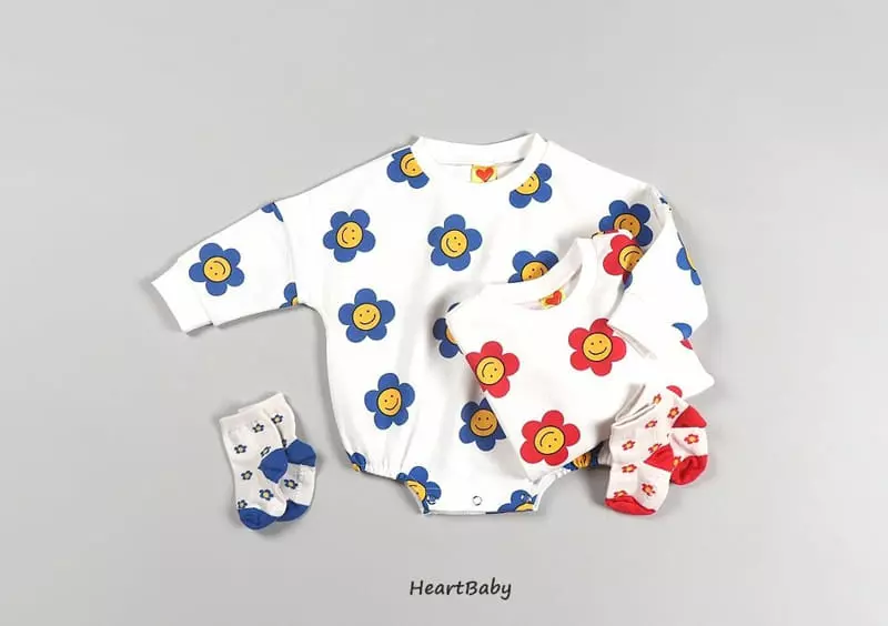 Heart Baby - Korean Baby Fashion - #babyboutique - Daisy Bodysuit - 6
