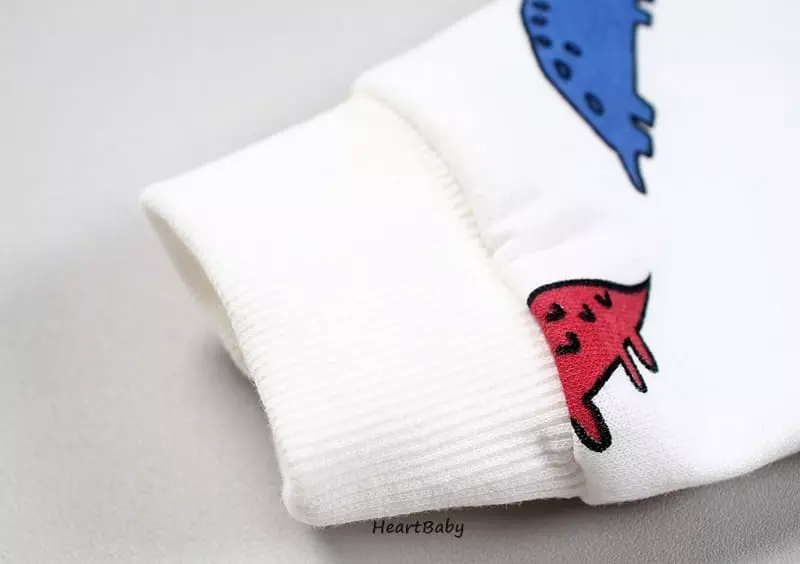 Heart Baby - Korean Baby Fashion - #babyboutiqueclothing - Dino Bodysuit - 8