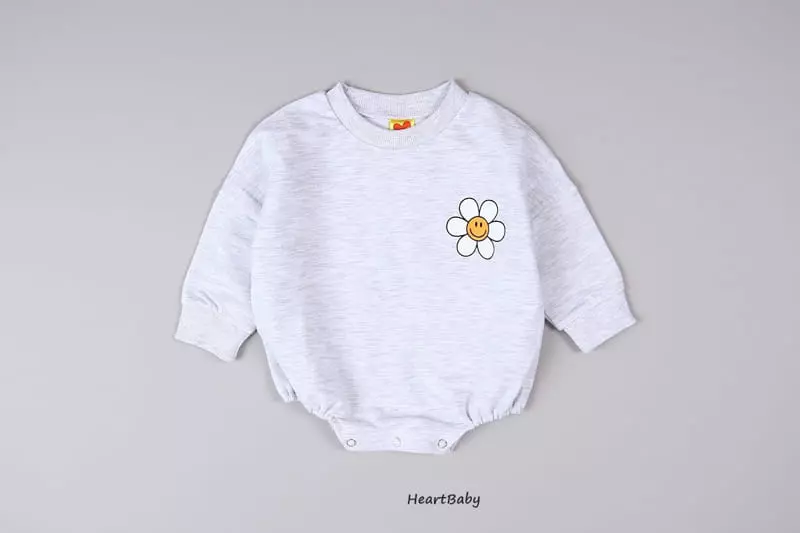 Heart Baby - Korean Baby Fashion - #babygirlfashion - Sun Flower Bodysuit - 10