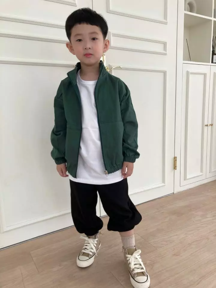 Heart Baby - Korean Children Fashion - #kidzfashiontrend - Color Windbreaker Jumper - 4