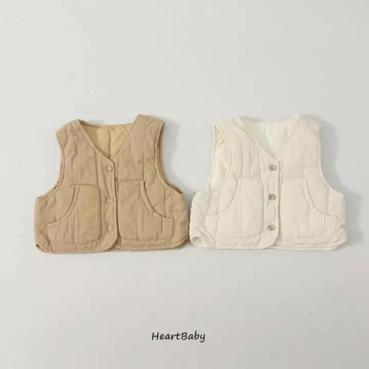 Heart Baby - Korean Children Fashion - #childofig - Marlang Vest - 10
