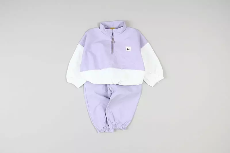Heart Baby - Korean Children Fashion - #childrensboutique - Anorak Top Bottom Set - 7