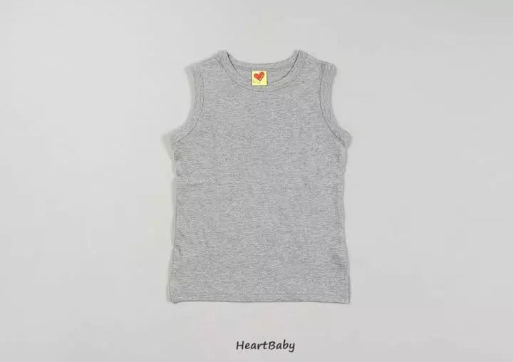 Heart Baby - Korean Children Fashion - #designkidswear - Layered Color Long Sleeveless - 7