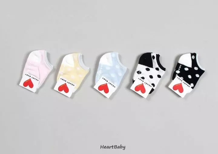 Heart Baby - Korean Children Fashion - #discoveringself - Dot Socks - 2