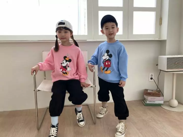 Heart Baby - Korean Children Fashion - #discoveringself - Mickey Minne Sweatshirt - 2
