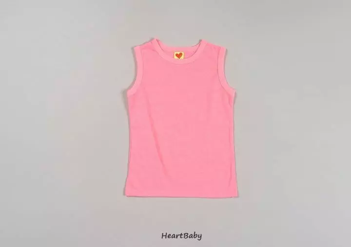 Heart Baby - Korean Children Fashion - #fashionkids - Layered Color Long Sleeveless - 9