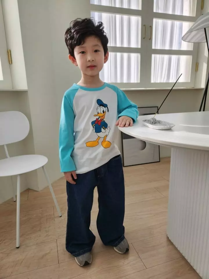 Heart Baby - Korean Children Fashion - #fashionkids - Mockey and friends Raglan Tee - 5