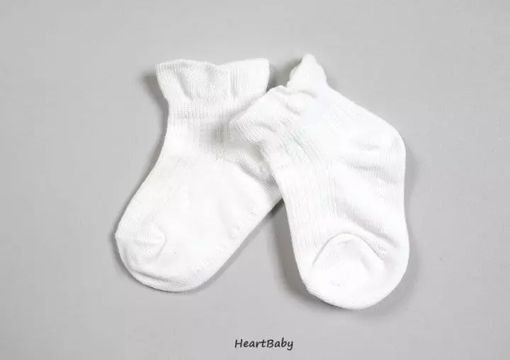 Heart Baby - Korean Children Fashion - #kidsshorts - Ruffle Sneakers - 2