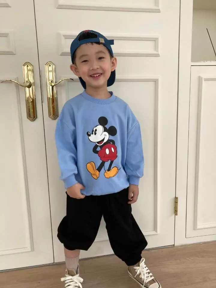 Heart Baby - Korean Children Fashion - #kidsstore - Mickey Minne Sweatshirt - 5