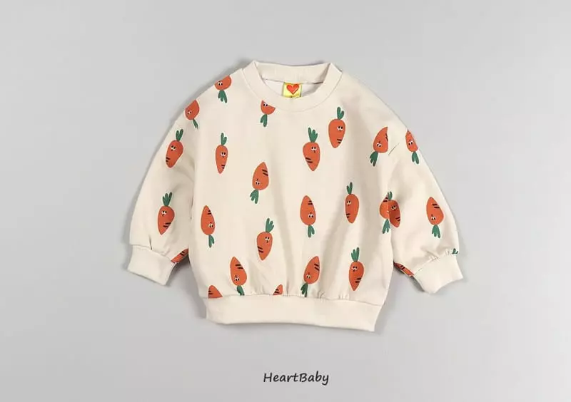 Heart Baby - Korean Children Fashion - #kidsstore - Carrot Shorts Top Bottom Set - 9