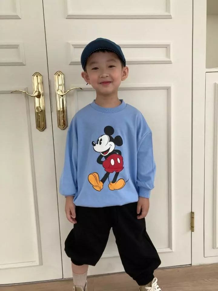 Heart Baby - Korean Children Fashion - #kidzfashiontrend - Mickey Minne Sweatshirt - 6
