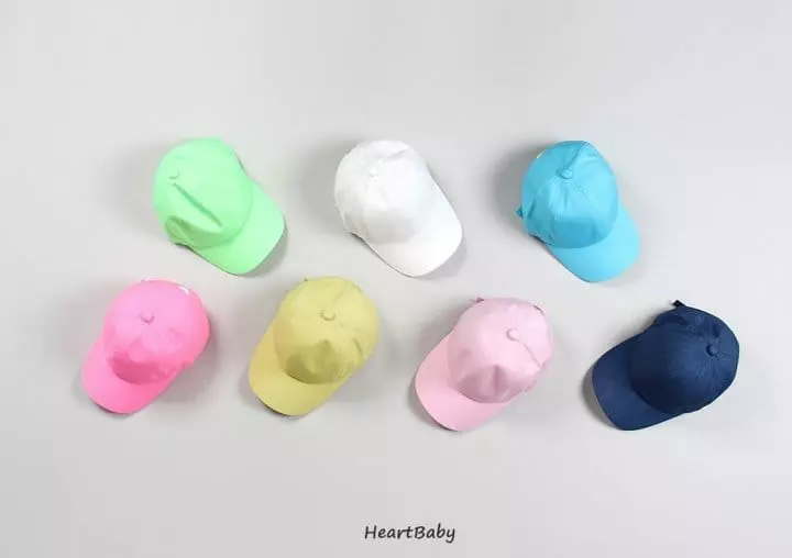 Heart Baby - Korean Children Fashion - #littlefashionista - Heart Color Cap - 10