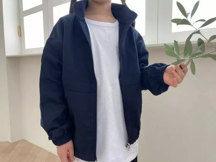 Heart Baby - Korean Children Fashion - #littlefashionista - Color Windbreaker Jumper - 5