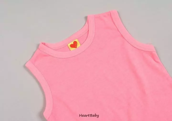 Heart Baby - Korean Children Fashion - #magicofchildhood - Layered Color Long Sleeveless