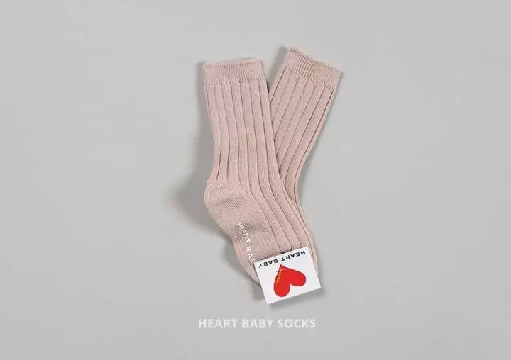 Heart Baby - Korean Children Fashion - #prettylittlegirls - Pastel Boodle Socks - 6