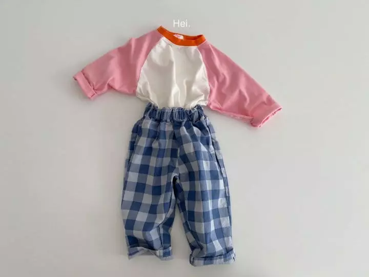 Hei - Korean Children Fashion - #childofig - Checks Pants - 11