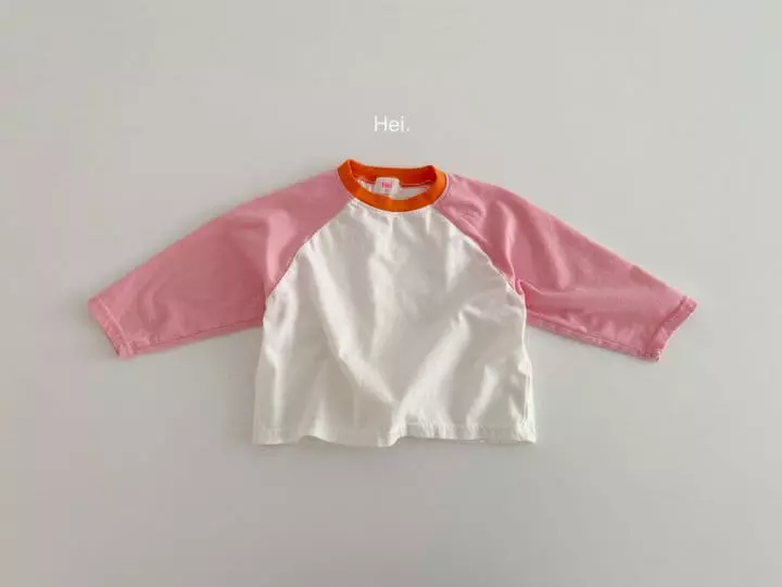 Hei - Korean Children Fashion - #childofig - Raglan Tee - 2
