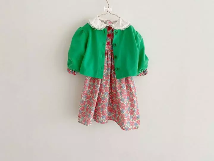 Hei - Korean Children Fashion - #childrensboutique - Floral One-piece - 12