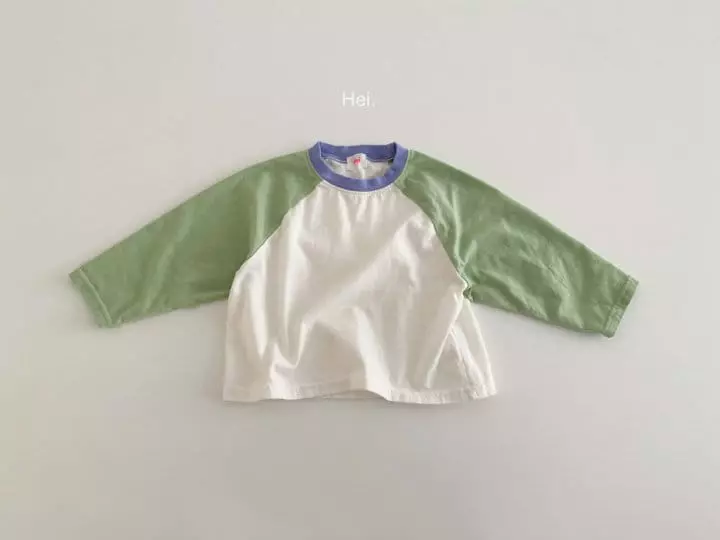 Hei - Korean Children Fashion - #childrensboutique - Raglan Tee - 3