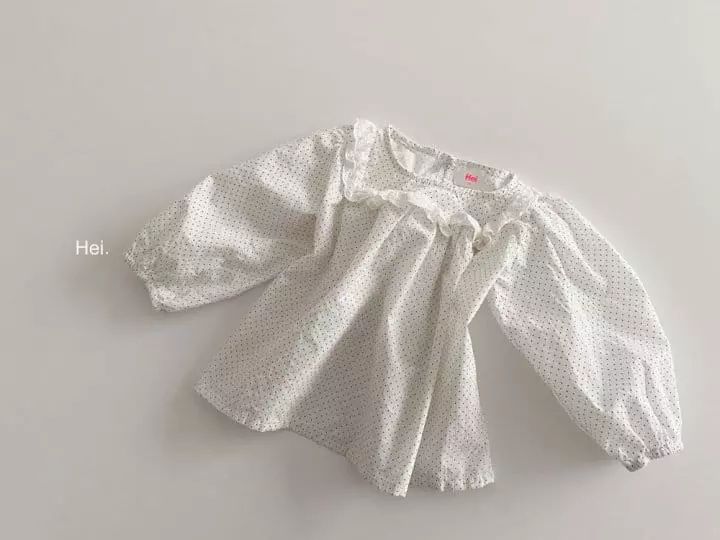 Hei - Korean Children Fashion - #designkidswear - Freckle Blouse - 11