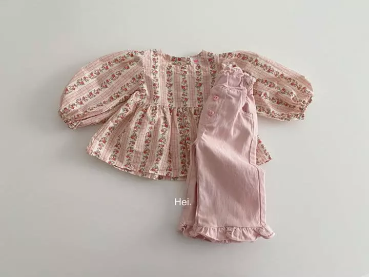 Hei - Korean Children Fashion - #fashionkids - Berry Blouse - 7