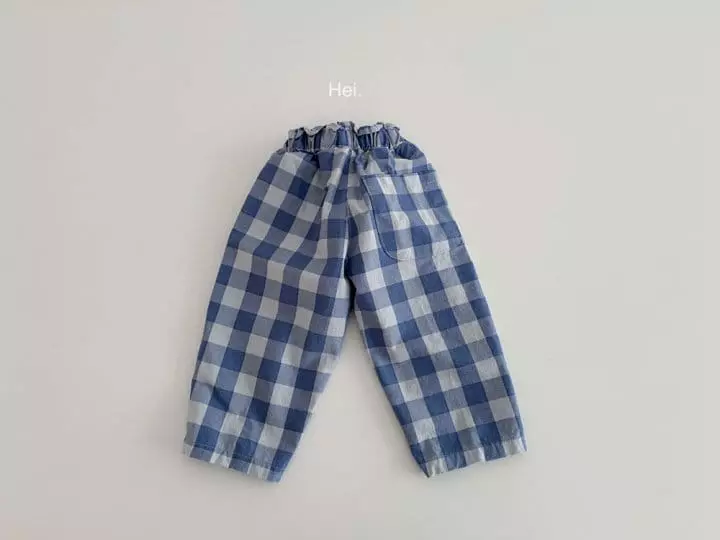 Hei - Korean Children Fashion - #fashionkids - Checks Pants - 2