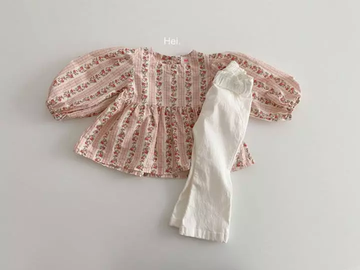 Hei - Korean Children Fashion - #kidsshorts - Berry Blouse - 8