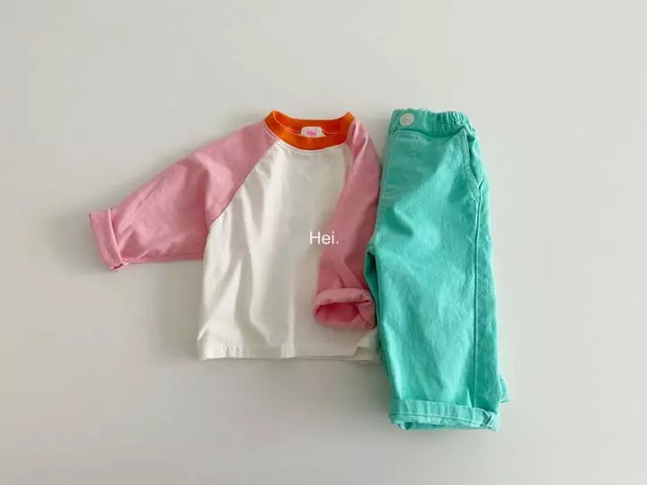 Hei - Korean Children Fashion - #littlefashionista - Raglan Tee - 11