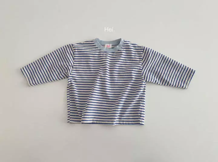 Hei - Korean Children Fashion - #magicofchildhood - Color Stripes Tee - 3