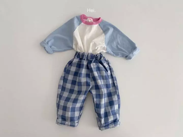 Hei - Korean Children Fashion - #minifashionista - Checks Pants - 9