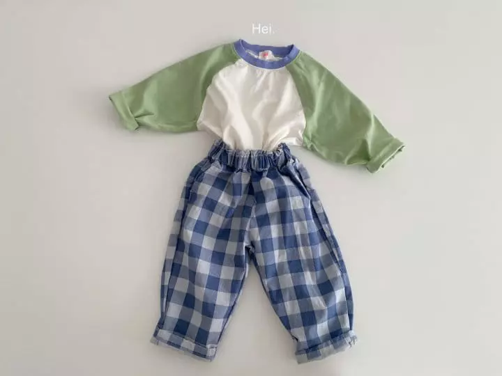 Hei - Korean Children Fashion - #prettylittlegirls - Checks Pants - 10