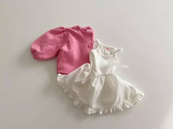 Hei - Korean Children Fashion - #prettylittlegirls - Layered Sleeveless - 2