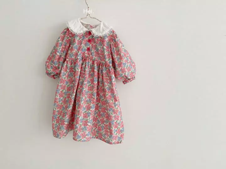 Hei - Korean Children Fashion - #todddlerfashion - Floral One-piece - 8