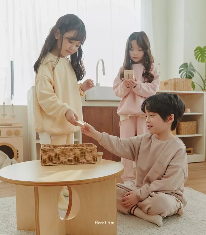 Here I Am - Korean Children Fashion - #kidzfashiontrend - Weekly Top Bottom Set - 4