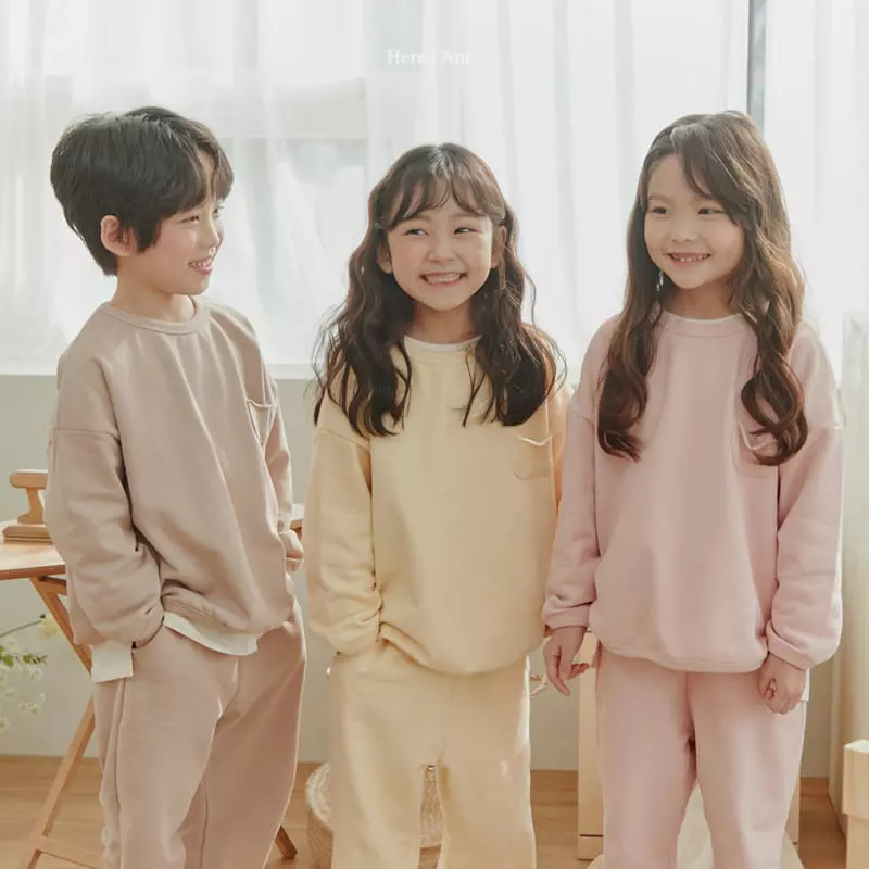 Here I Am - Korean Children Fashion - #childofig - Weekly Top Bottom Set - 12