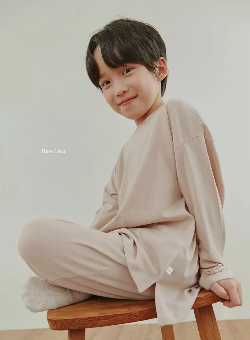 Here I Am - Korean Children Fashion - #childrensboutique - Elle Overfit Top Bottom Set - 11