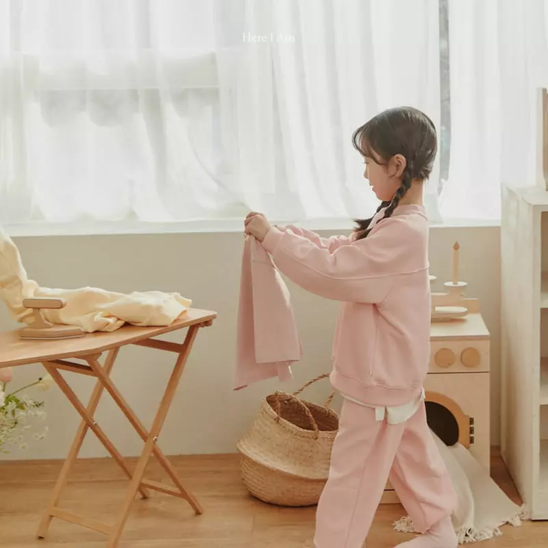 Here I Am - Korean Children Fashion - #kidsstore - Marcaroon Top Bottom Set - 3