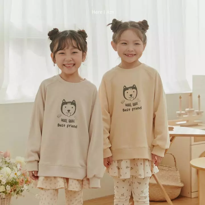 Here I Am - Korean Children Fashion - #kidzfashiontrend - Frin Skirt Leggings