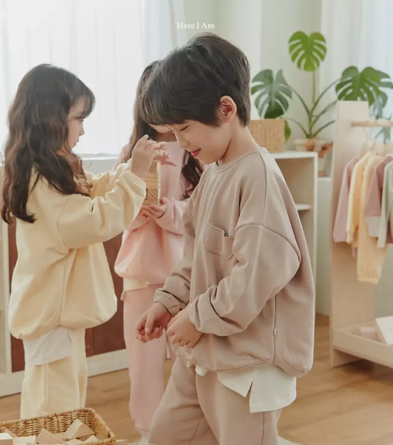 Here I Am - Korean Children Fashion - #littlefashionista - Weekly Top Bottom Set - 5